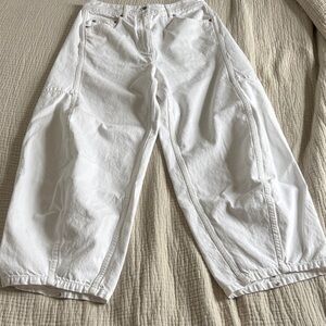 Tibi Sid white short length